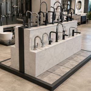 Đảo trưng bày sen tắm 2 mặt