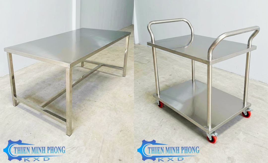Gia công các sản phẩm từ Inox