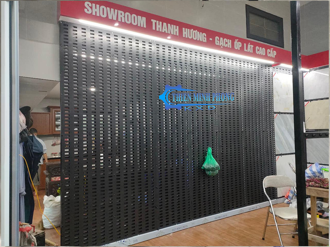 Kệ tôn đục lỗ – Vách CNC
